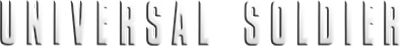 Universal Soldier logo for GameBoy